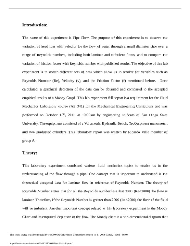 Pipe_Flow_Report