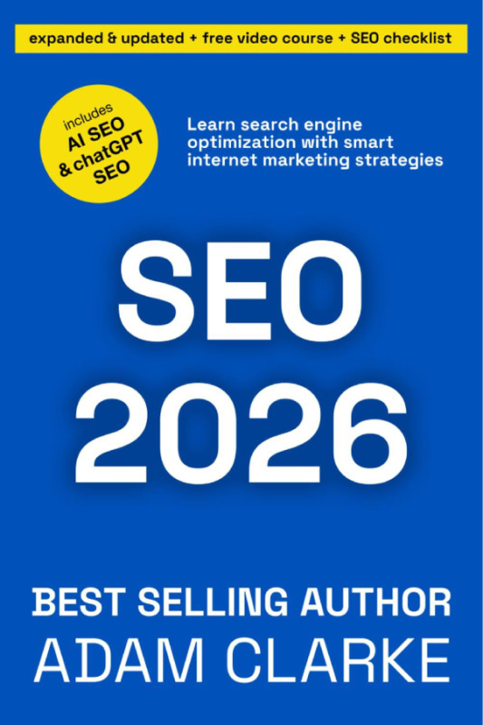 SEO 2026: Learn search engine optimization with smart internet marketing strategies by Adam Clarke preview image