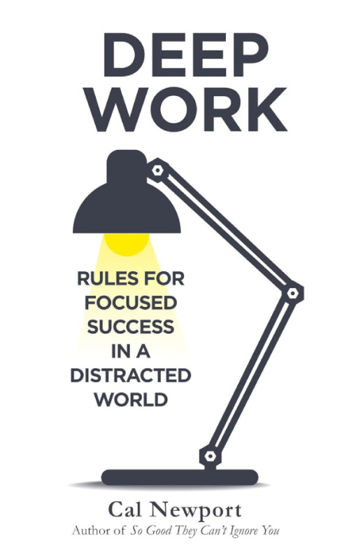 Deep Work: Rules for Focused Success in a Distracted World by Cal Newport preview image
