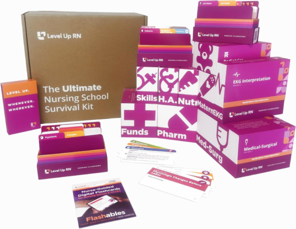Ultimate Nursing School Survival Kit Over 1900 Flash Cards No Fluff