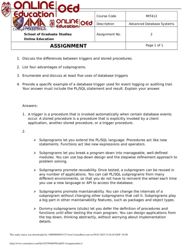 Week003-Assignment MIT 412 preview image