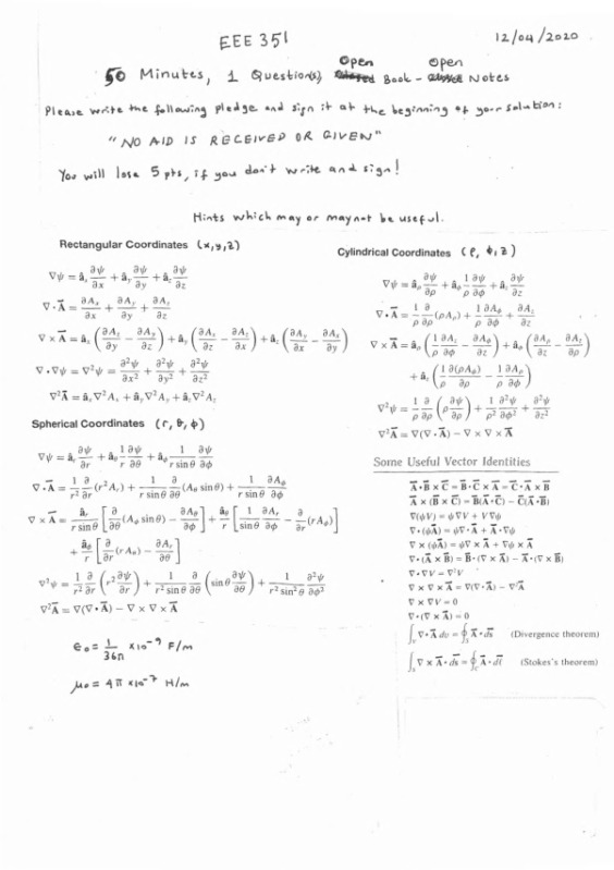 Quiz2 EEE 351 preview image
