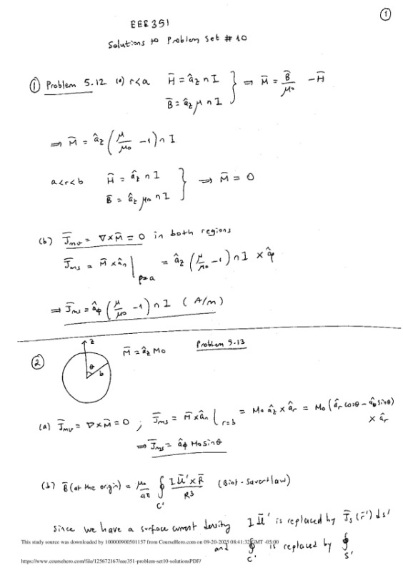 eee351_problem_set10_solutions. preview image