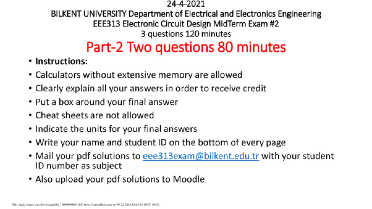 EEE313 Spring 20-21 Midterm2 - Part2. preview image