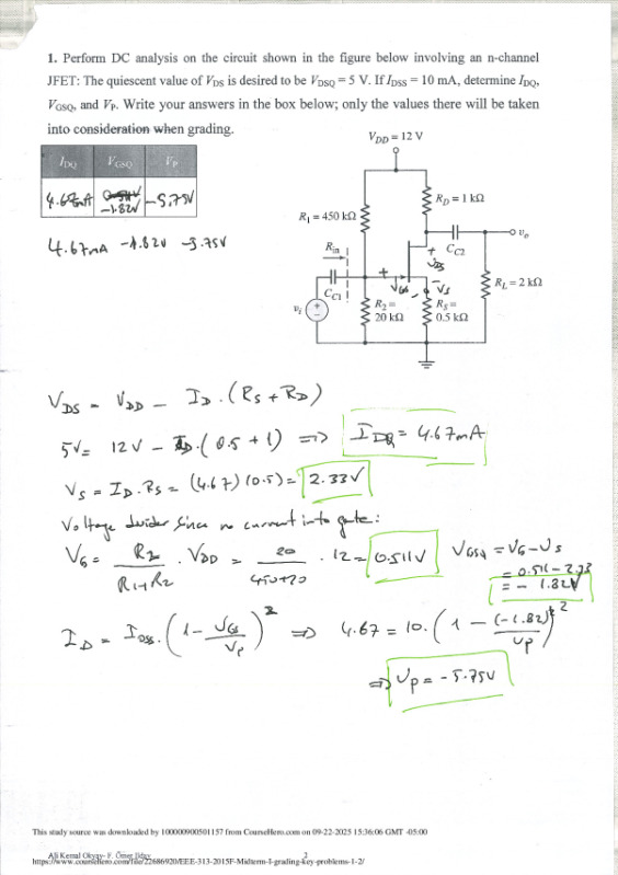 EEE-313_2015F_Midterm_I_grading_key_problems_1-2 preview image