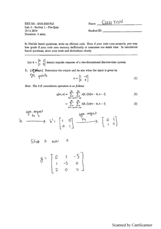 İhsan Doğramacı Bilkent University EEE 321 1 - 2019-2020 Fall Lab 4 - Section 1 - Pre-Quiz preview image