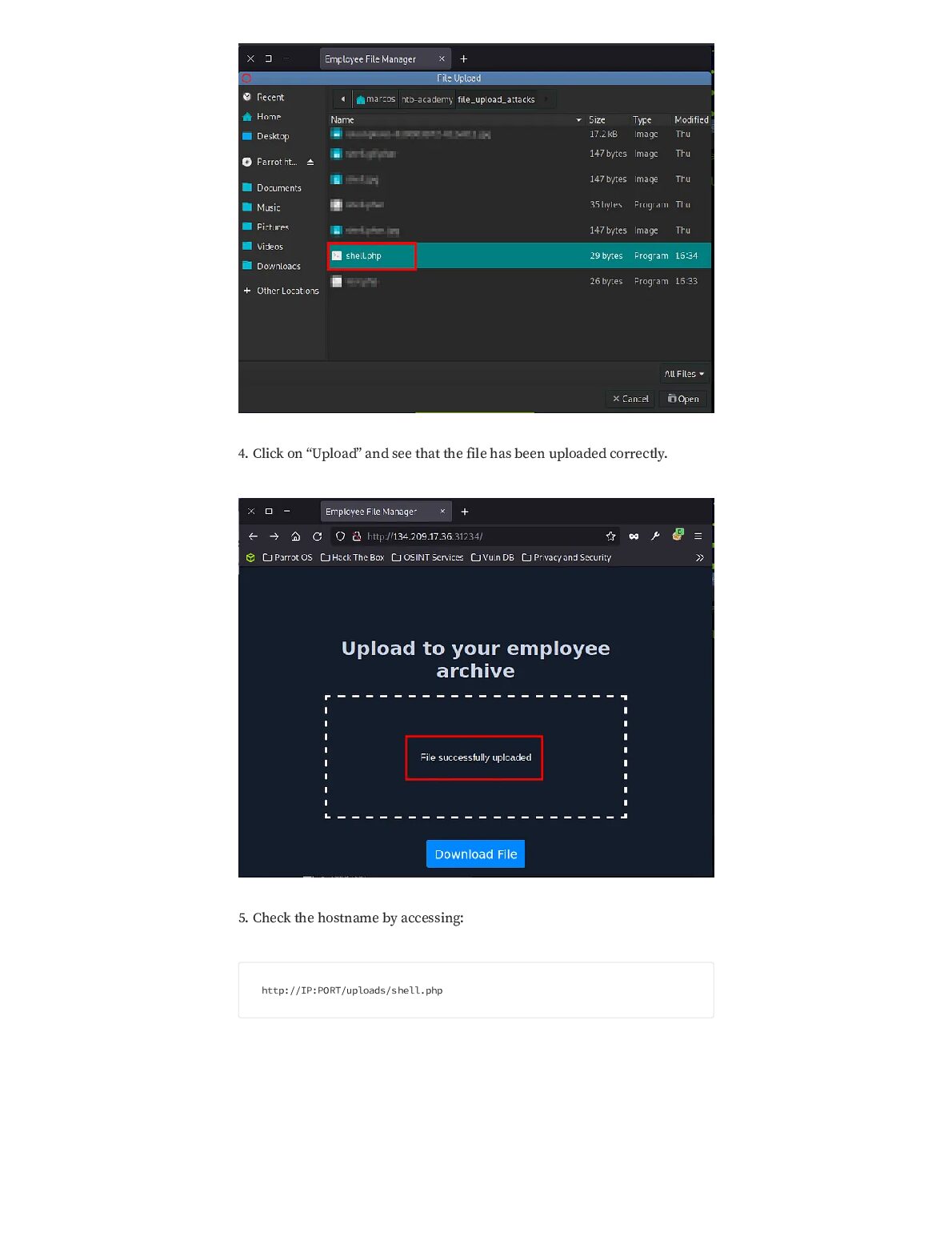 [HTB_Academy] File Upload Attacks Walkthrough
