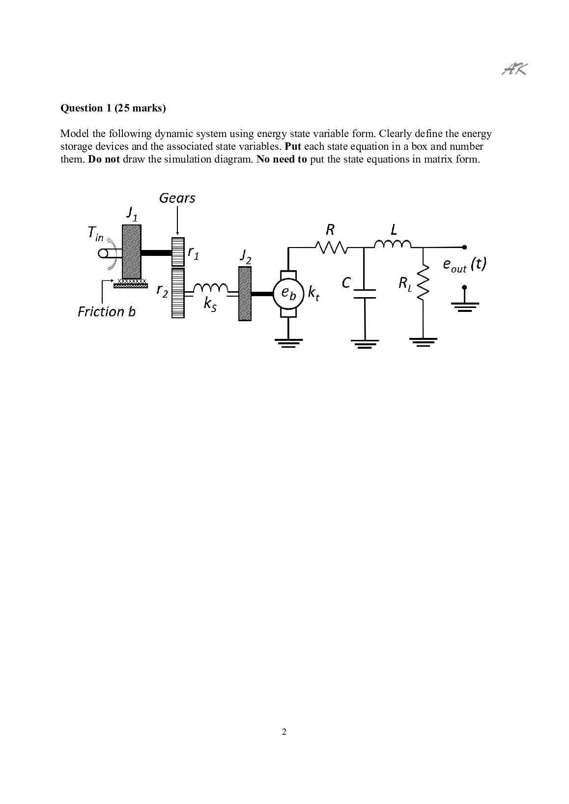 SYSC 3600C Systems and Computer Engineering FINAL EXAM document preview page 2