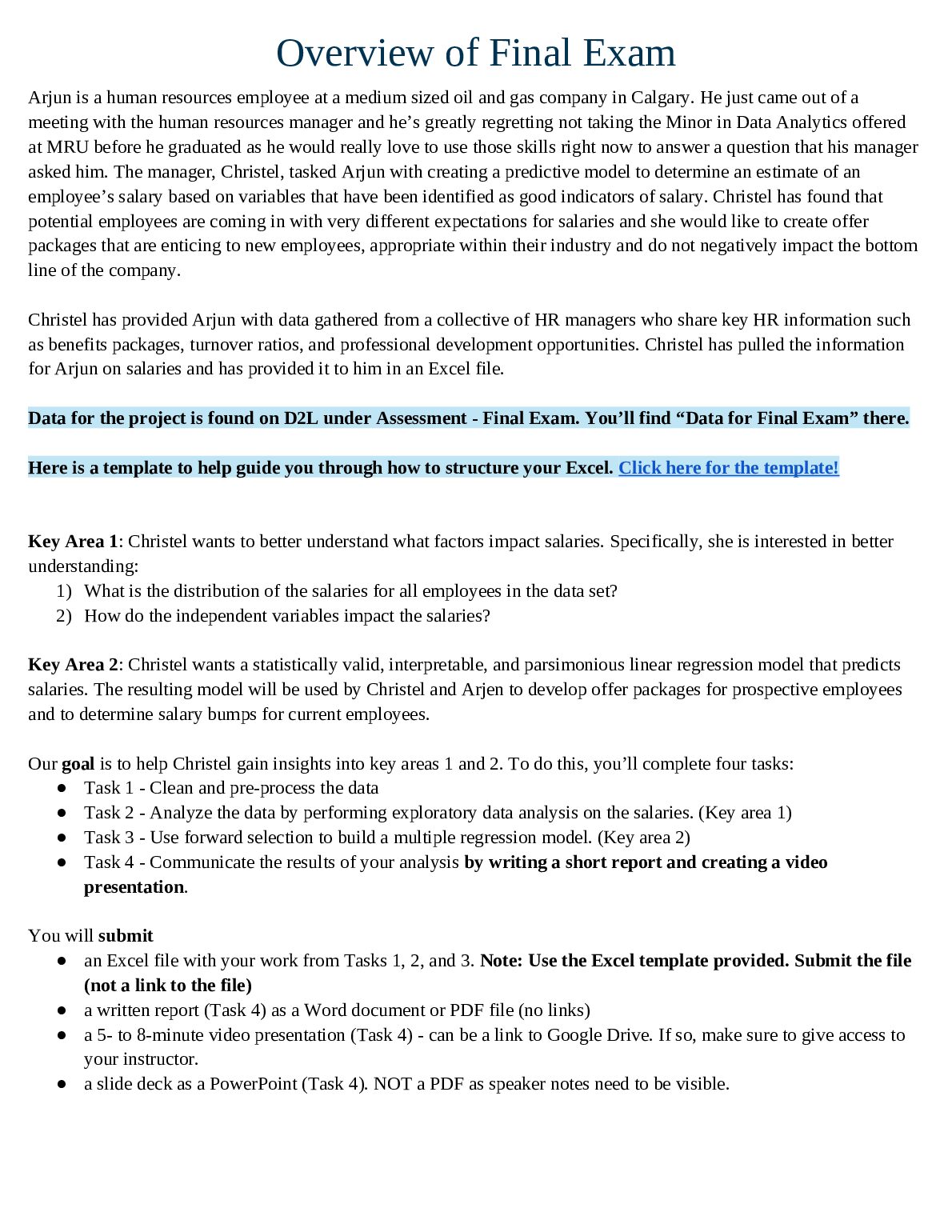MGMT 2262 Final Exam- Winter 2026 document preview page 3