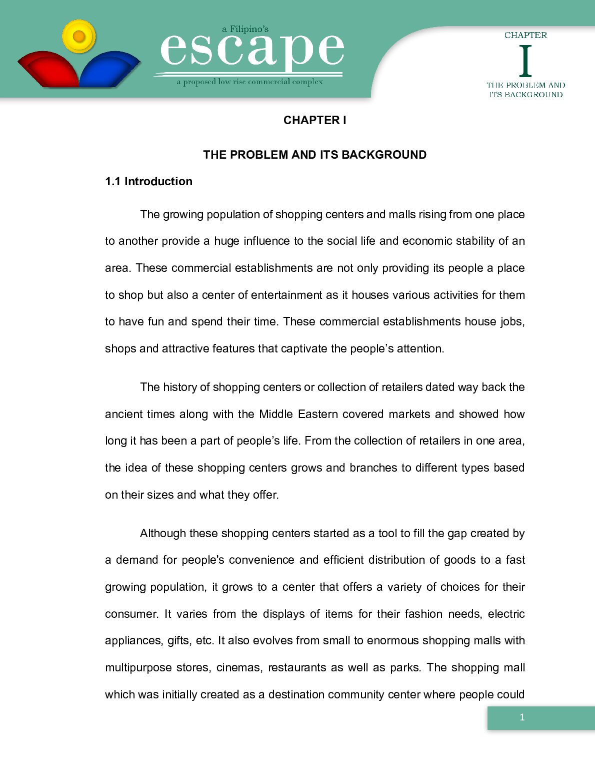 A FILIPINO’S ESCAPE”  A PROPOSED LOW STOREY COMMERCIAL COMPLEX document preview page 4