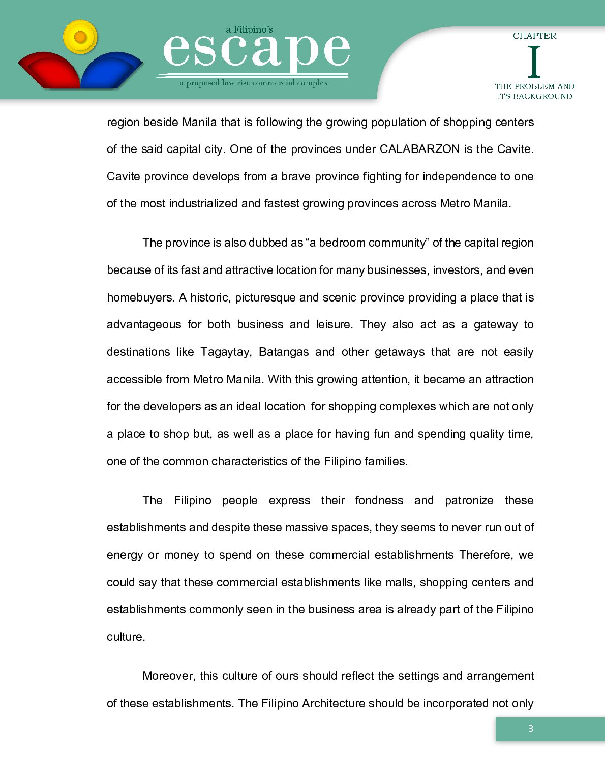 A FILIPINO’S ESCAPE”  A PROPOSED LOW STOREY COMMERCIAL COMPLEX document preview page 6