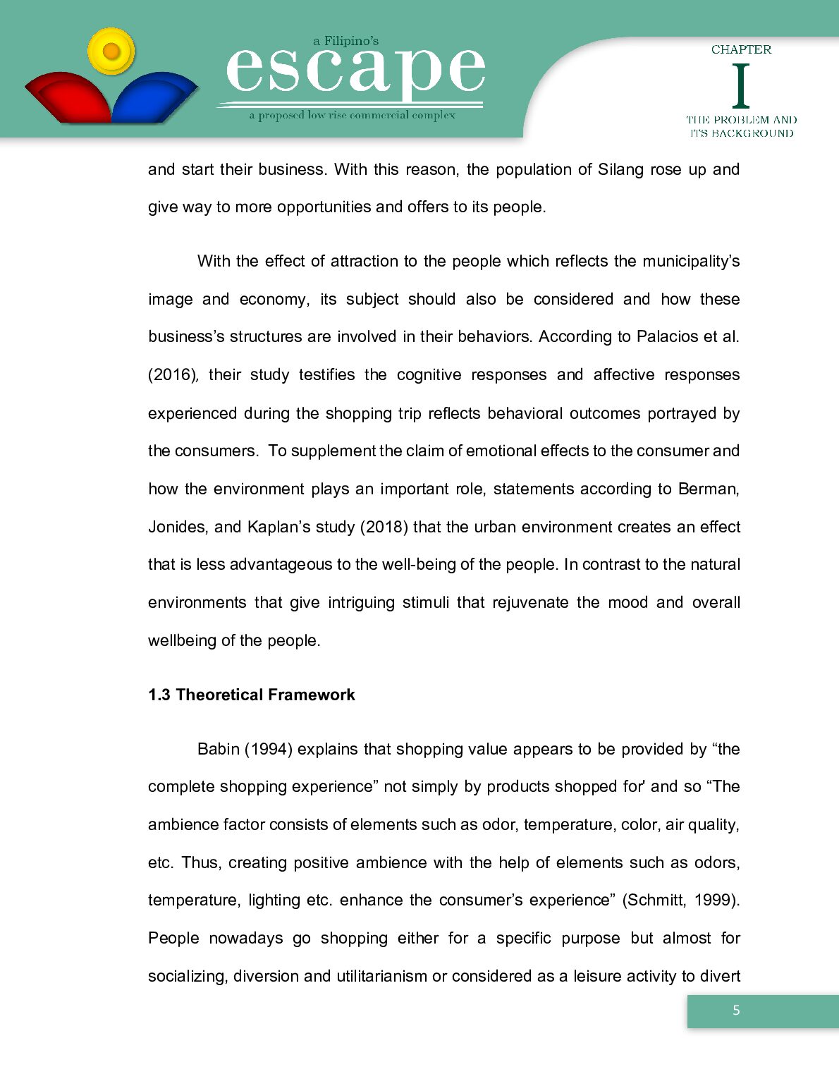 A FILIPINO’S ESCAPE”  A PROPOSED LOW STOREY COMMERCIAL COMPLEX document preview page 8