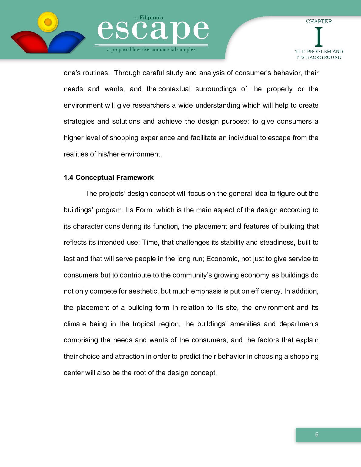 A FILIPINO’S ESCAPE”  A PROPOSED LOW STOREY COMMERCIAL COMPLEX document preview page 9