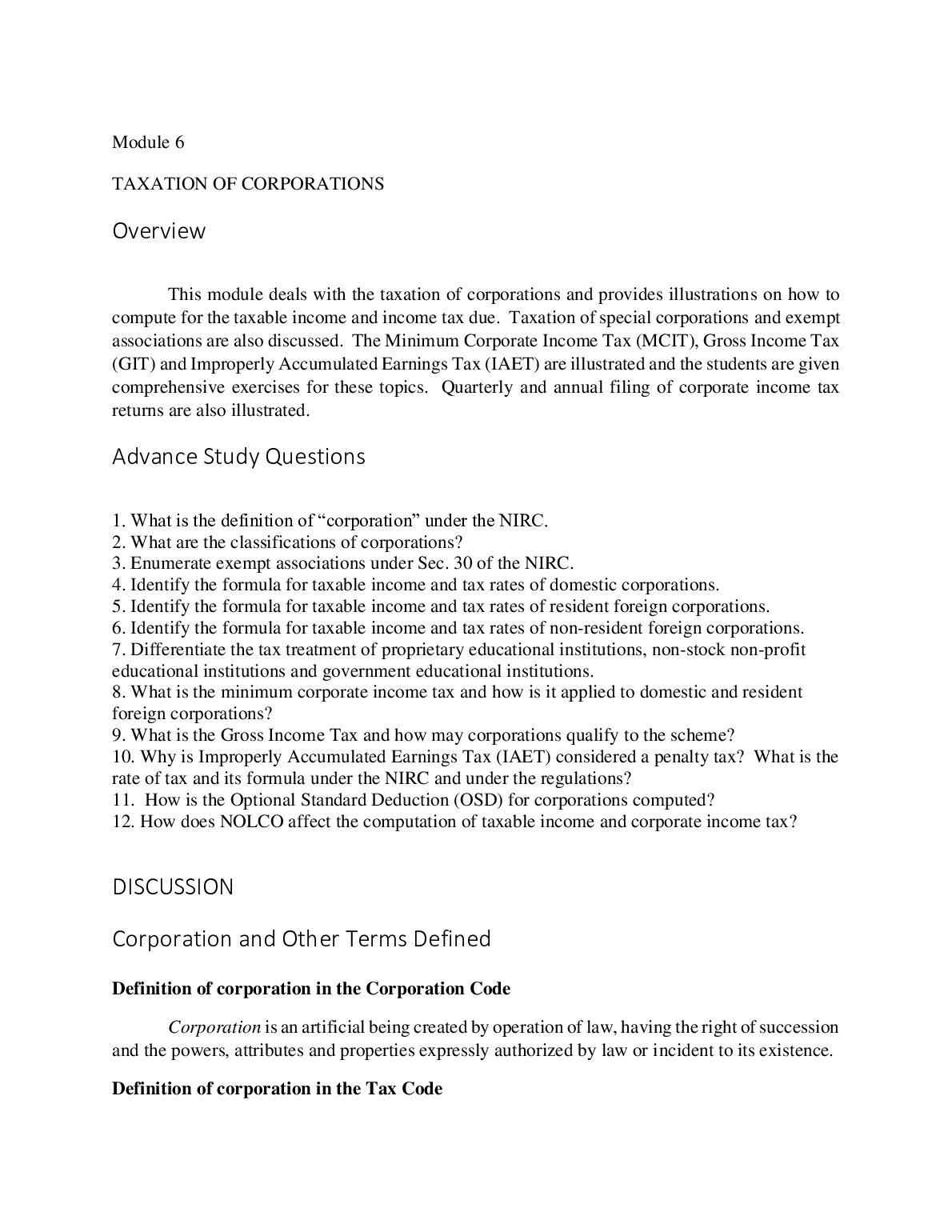 Module_6_TAXATION_OF_CORPORATIONS.pdf.pdf Preview 1