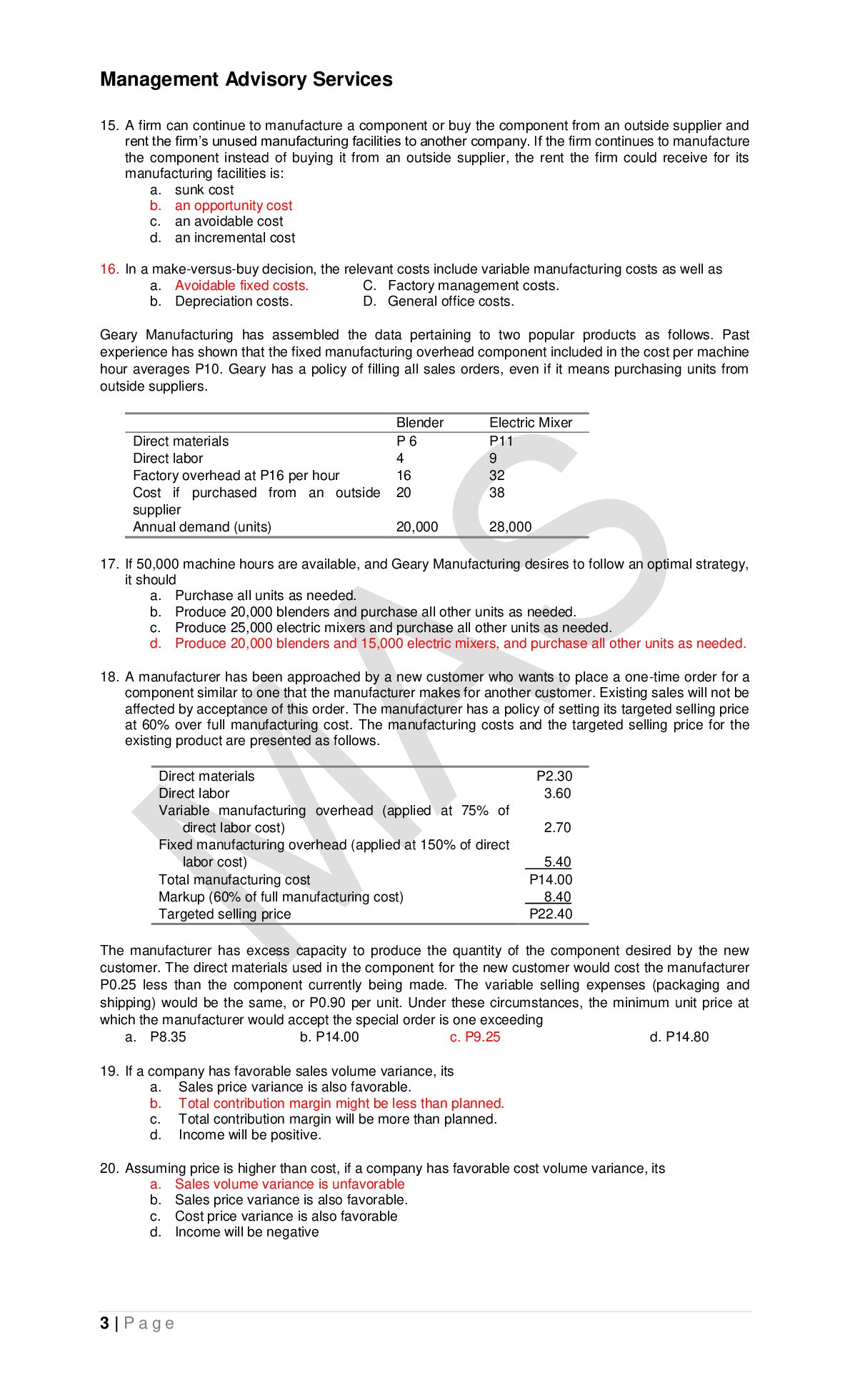 BSA 101 Final-PreBoard-Examination-MAS-Answer-Key-Encrypted. document preview page 3