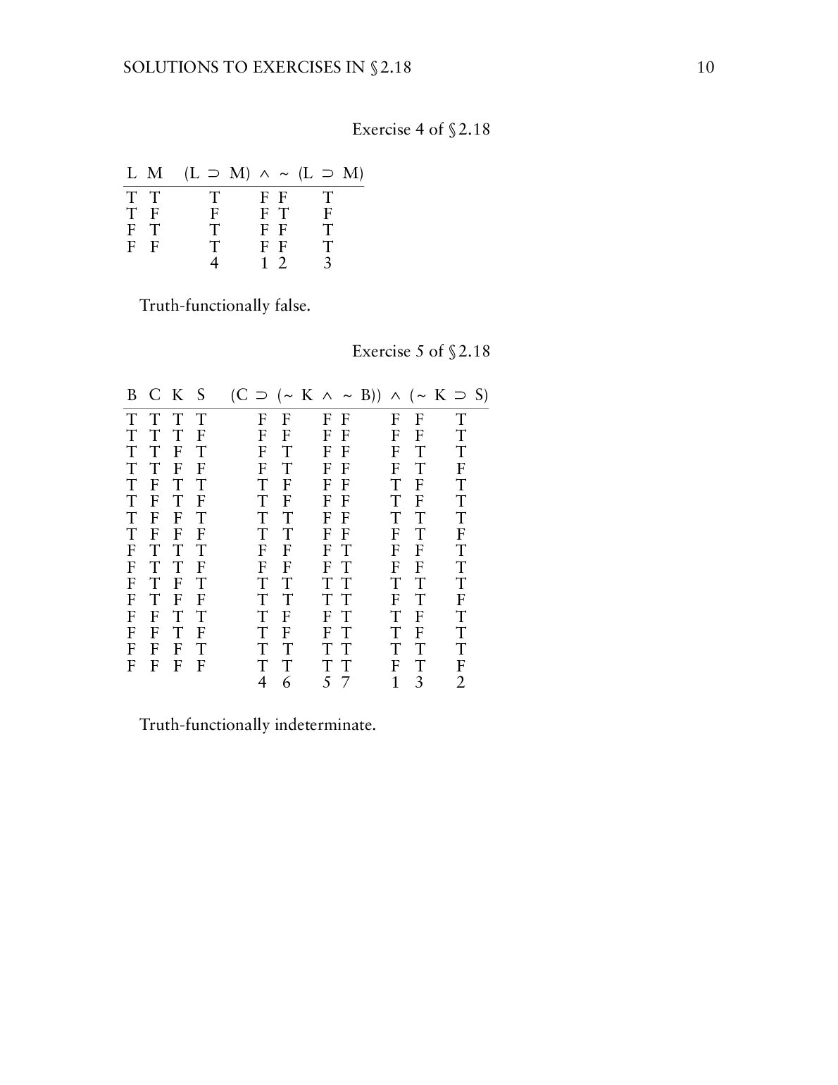 Solutions Manuale for Essentials of Symbolic Logic 3rd Edition by R.L. Simpson document preview page 10