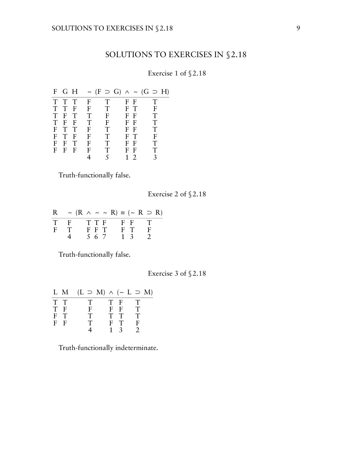 Solutions Manuale for Essentials of Symbolic Logic 3rd Edition by R.L. Simpson document preview page 9