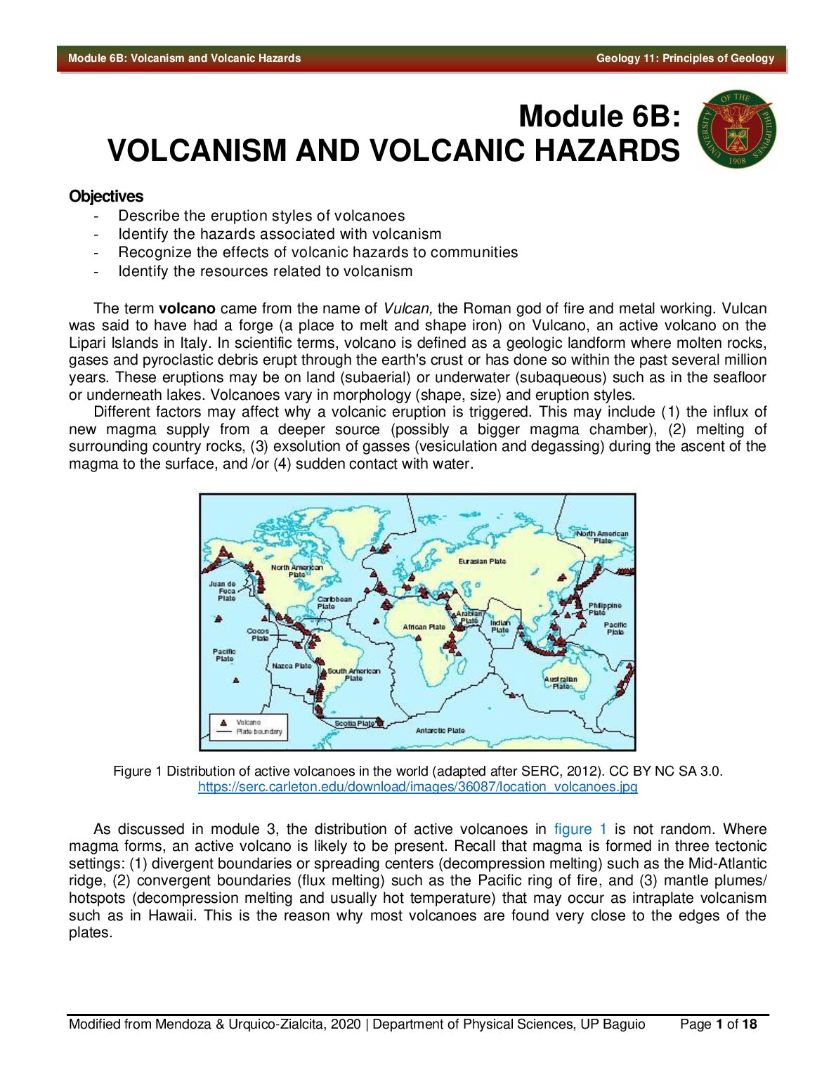 Module 6B: Volcanism and Volcanic Hazards Geology 11: Principles of Geology preview image