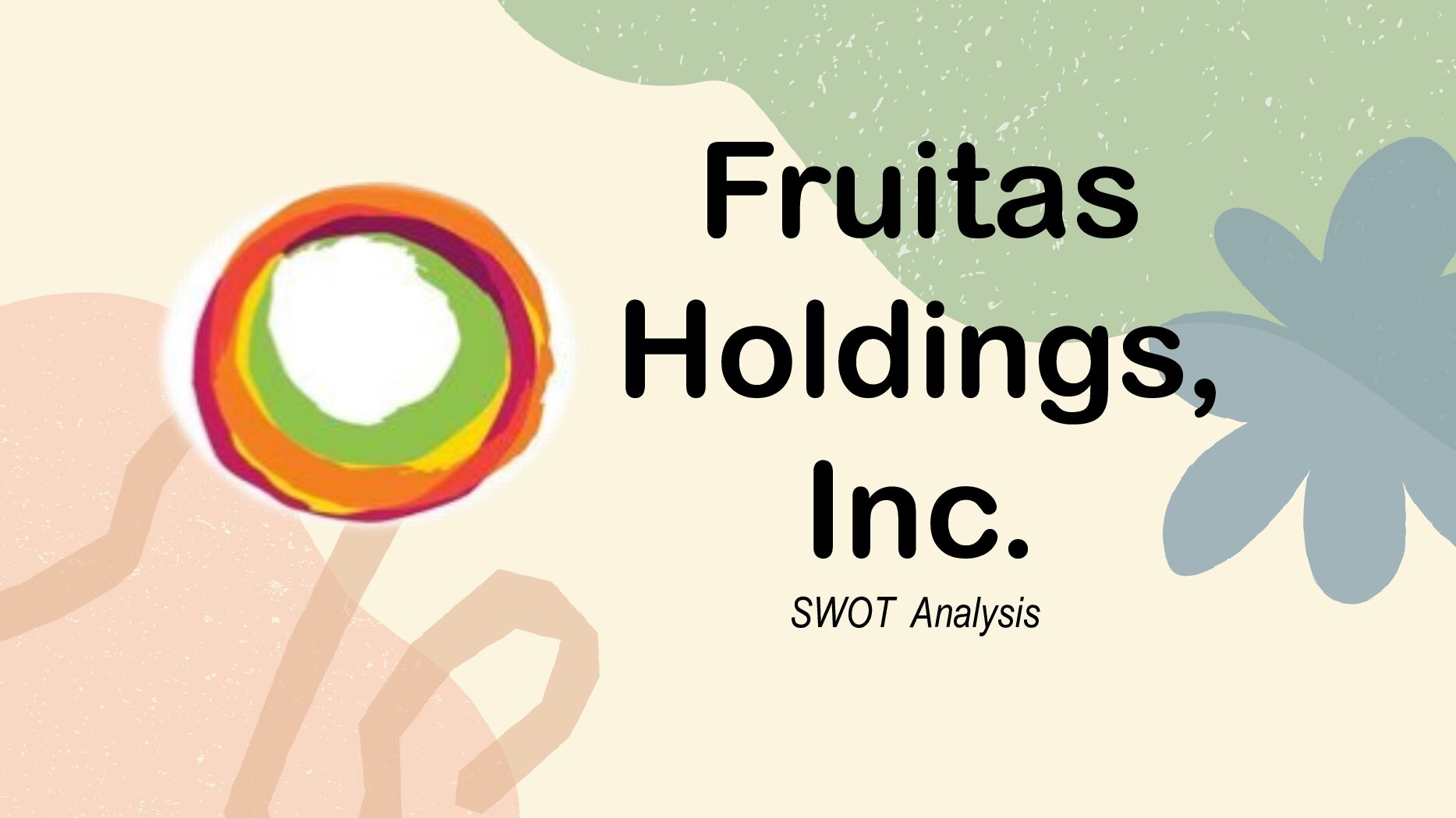 Activity 3.1 (SWOT Analysis) Fruit Holdings Inc.. preview image