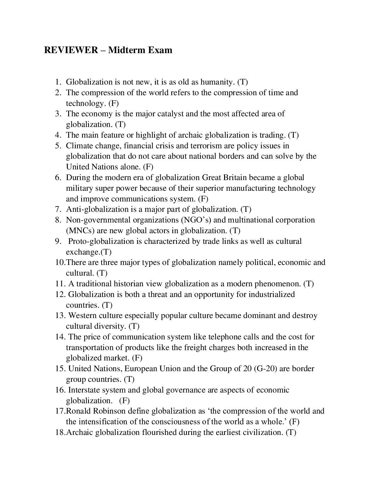 AB 114  REVIEWER – Midterm Exam preview image