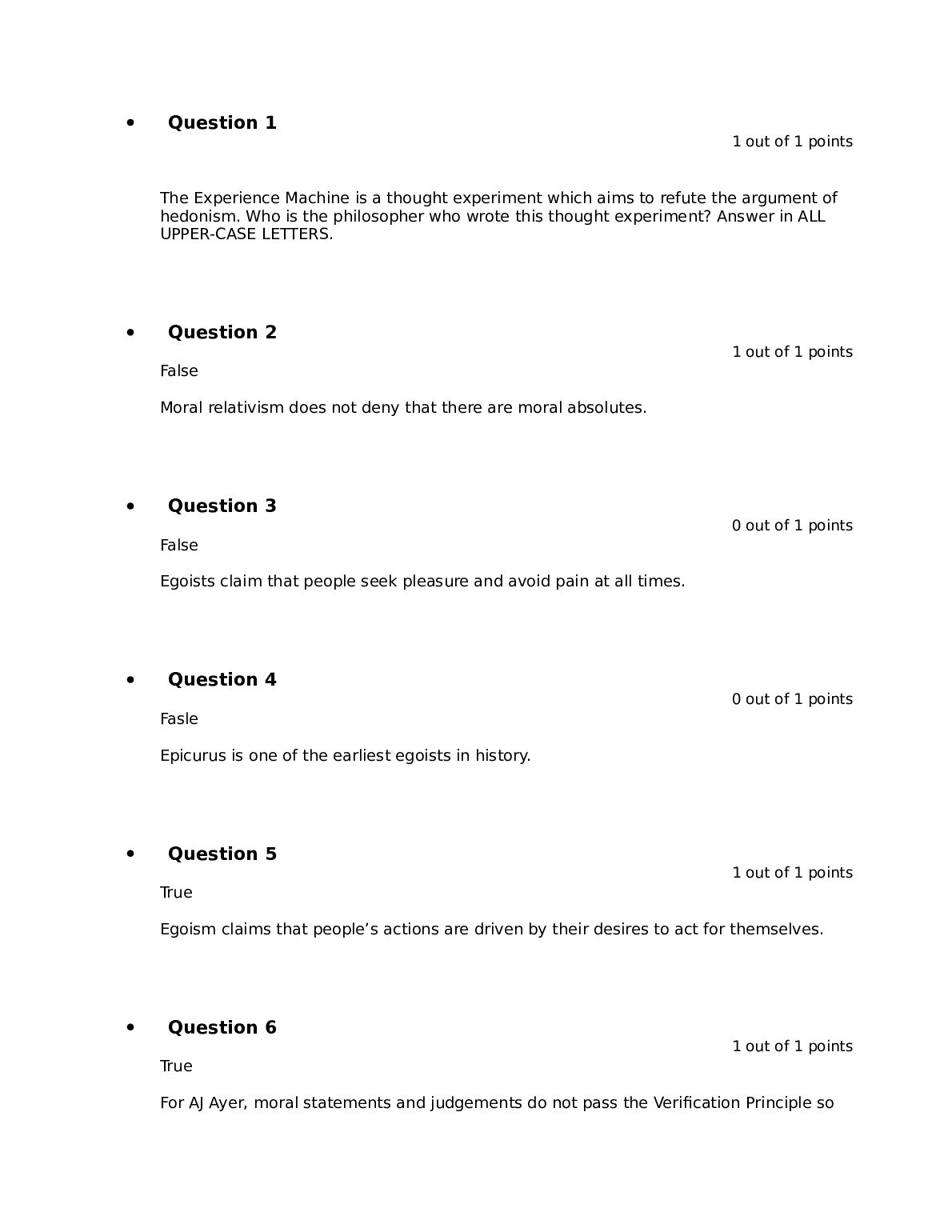 GED 107 week3 quiz. preview image