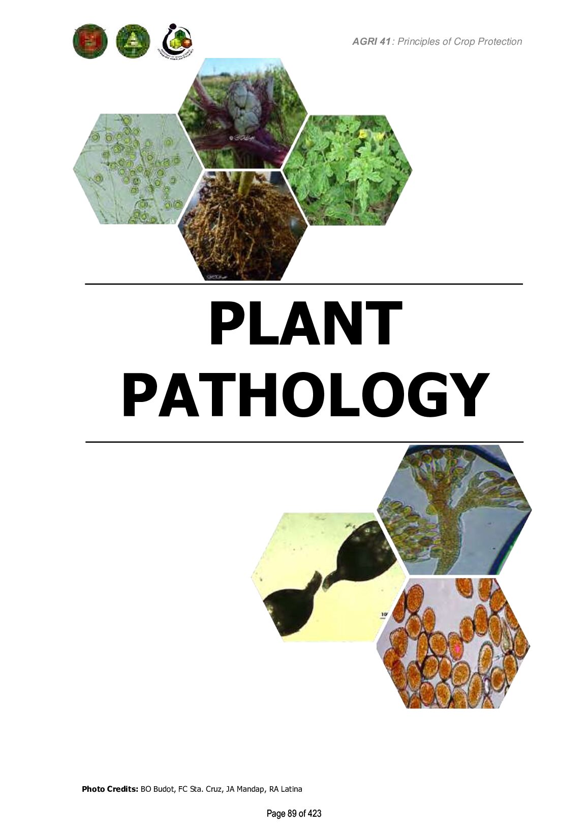AGRI 41_PLANT PATHOLOGY MODULE. preview image