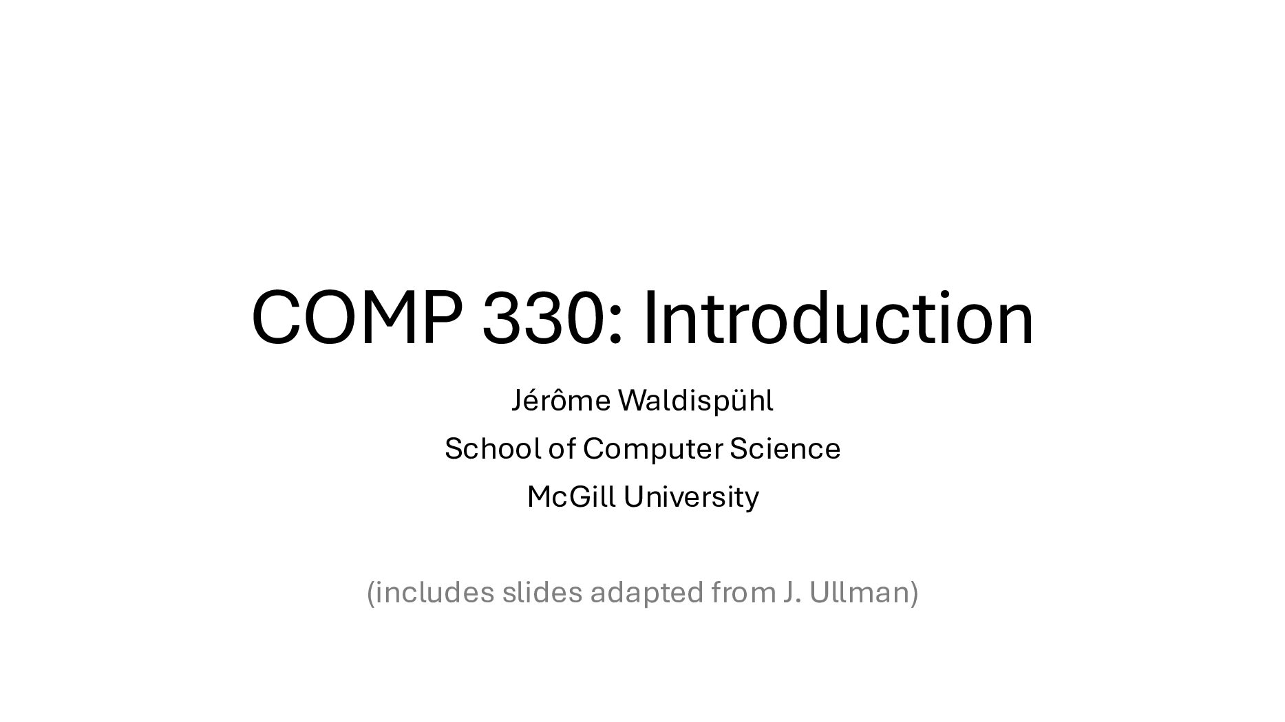 COMP 330:   Introduction Bioinformatics, Human-Computer Interaction, and… Video games preview image