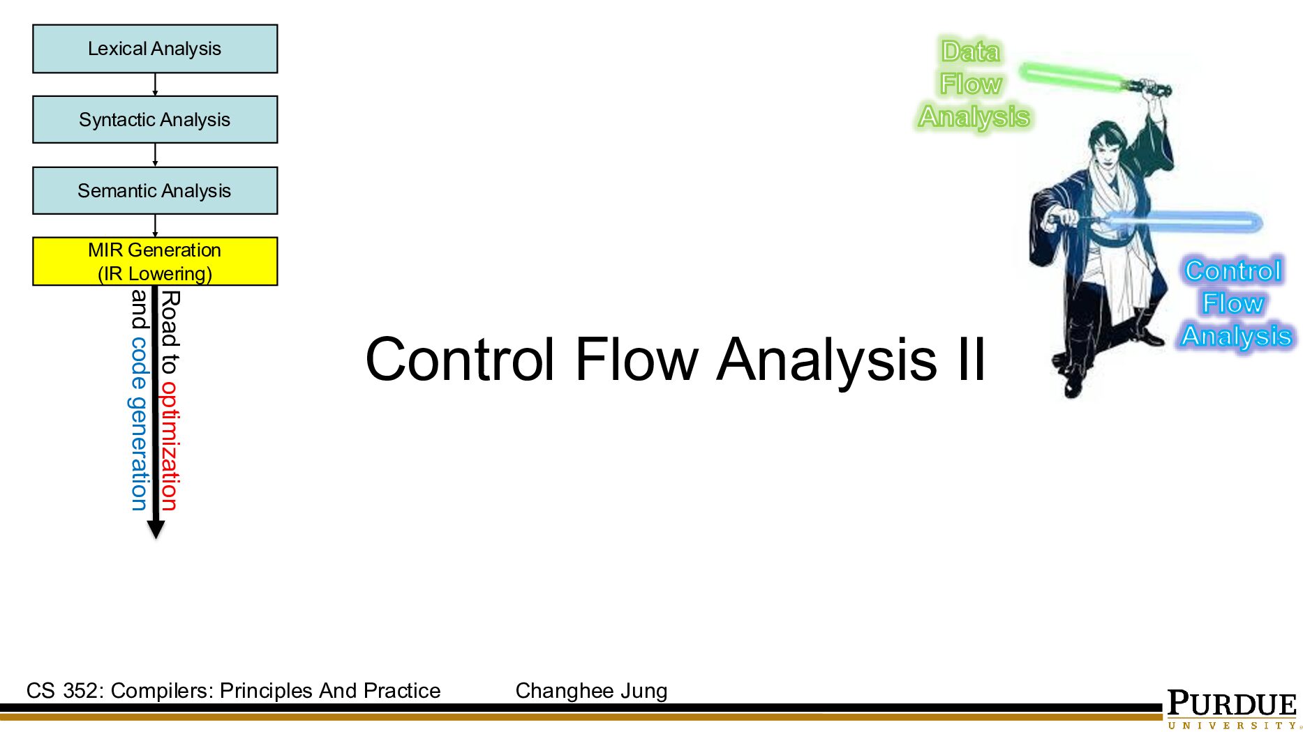 CS 352  Control Flow Analysis II LECTURE 9 preview image