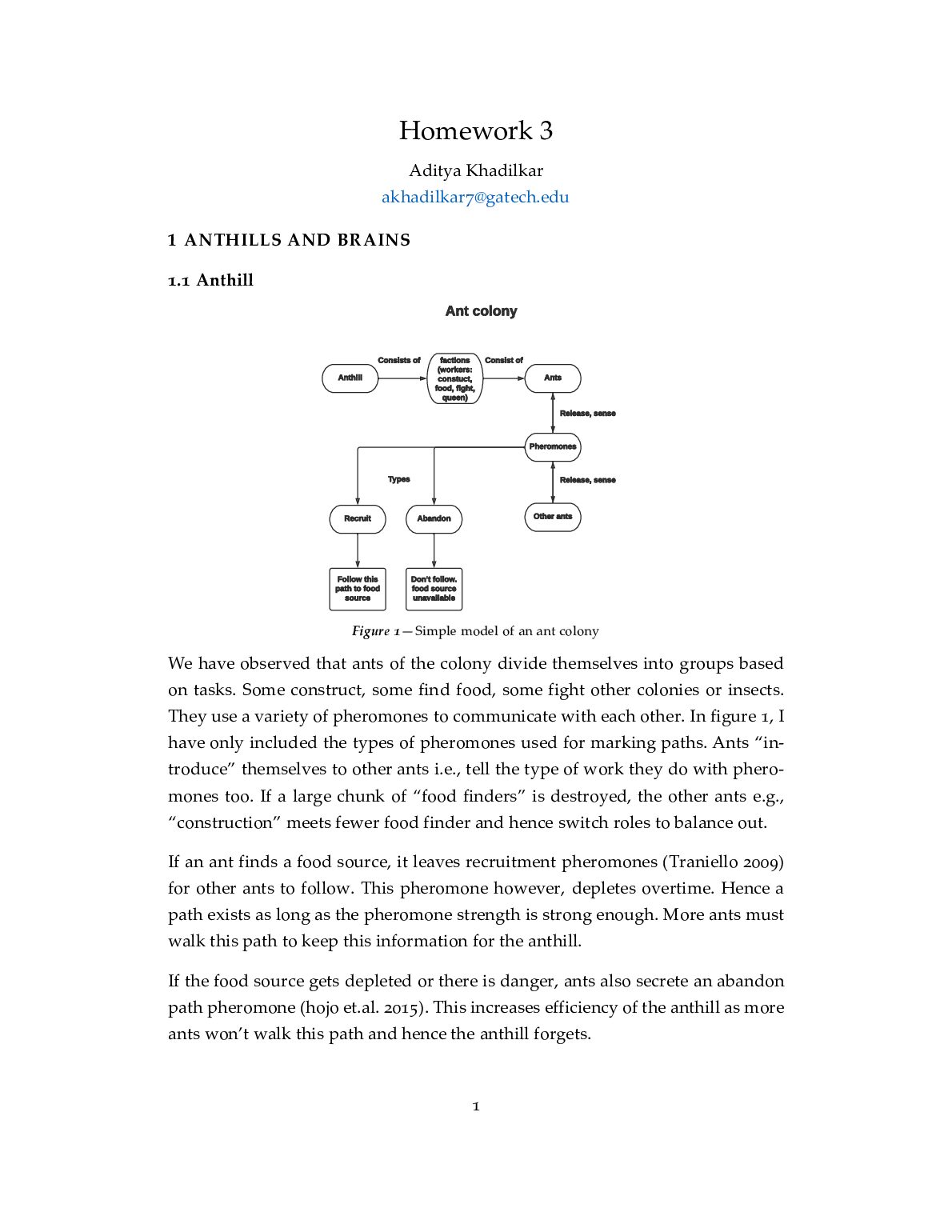 CS 7637 Homework 3. preview image