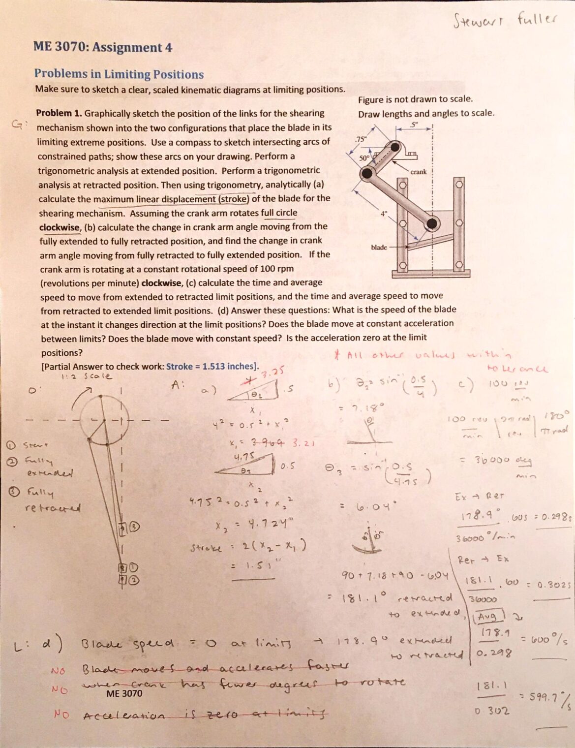 ME 3070: Assignment 4 preview image