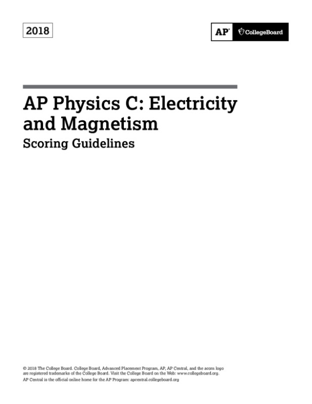 Homestead High PHYSICS 112 AP Physics C: Electricity and Magnetism ...