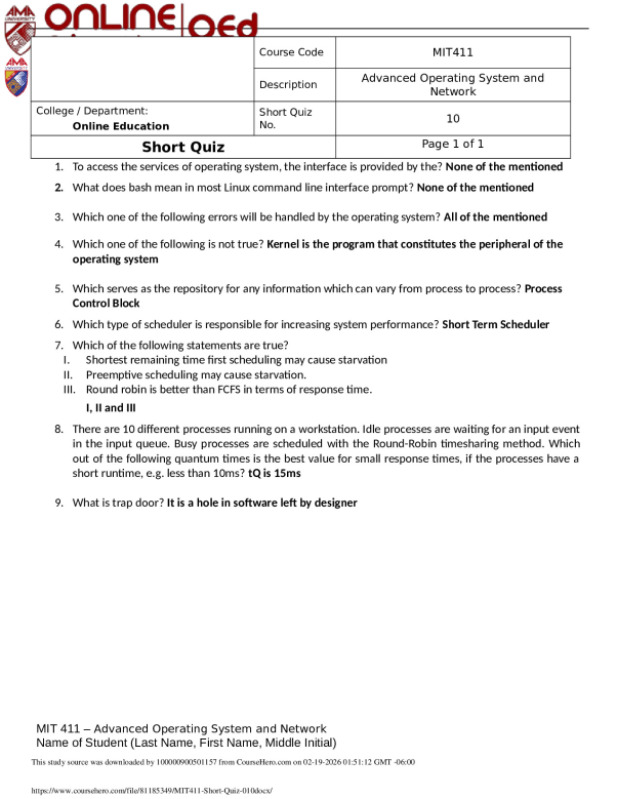 MIT411-Short-Quiz-010 preview image