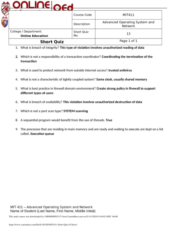MIT411-Short-Quiz-013 preview image