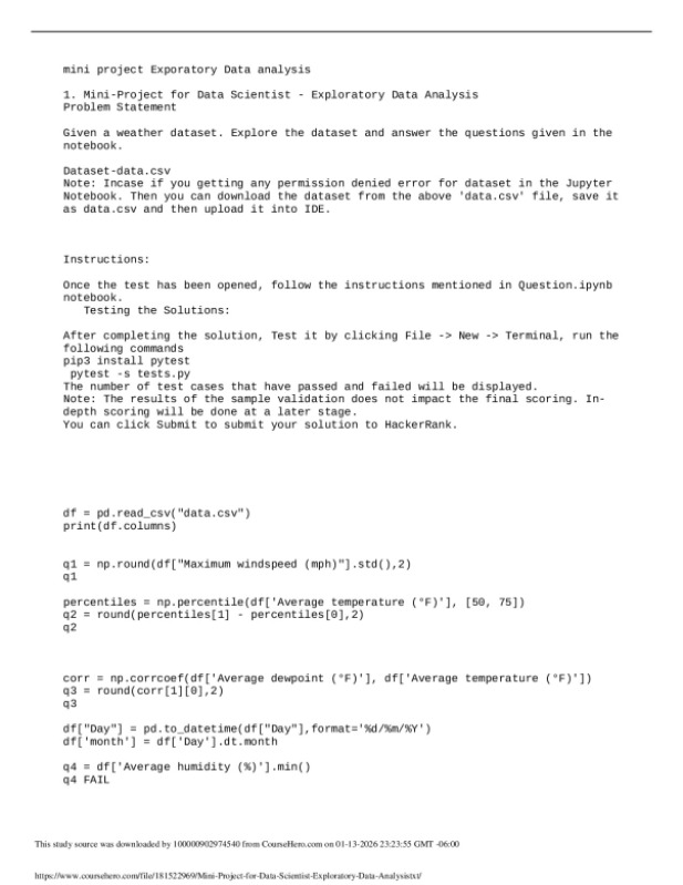 Mini-Project for Data Scientist - Exploratory Data Analysis.txt preview image