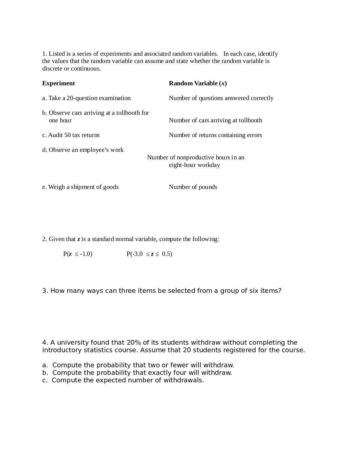 BA 2300 Exam II Review with answers preview image