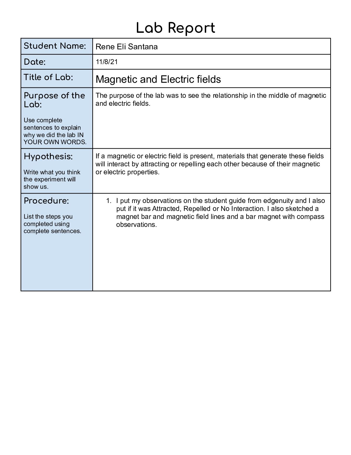 Magnetic and Electric fields: To see the relationship in the middle of magnetic and electric fields. preview image