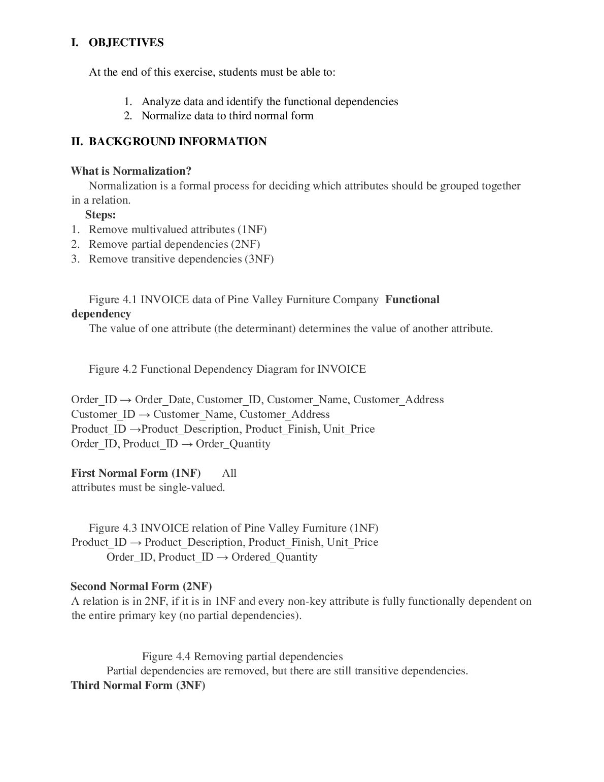 CPE0039L Normalization EXERCISE 3 document preview page 2