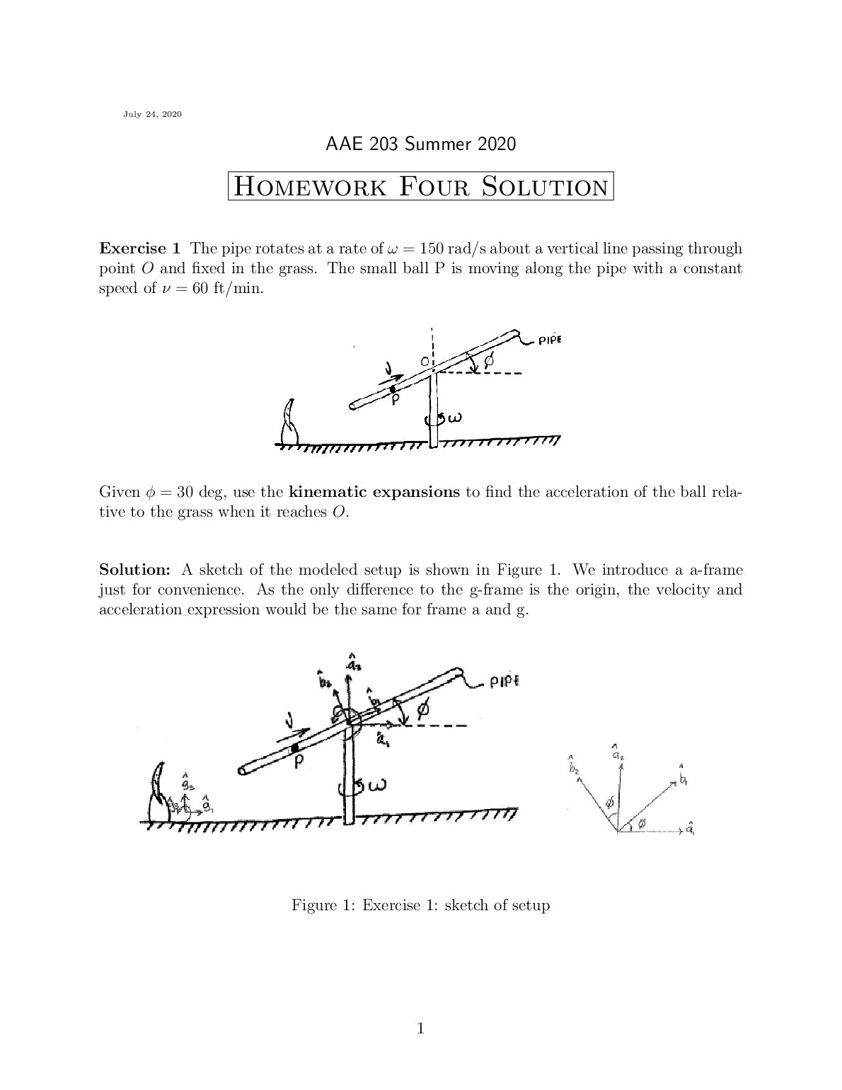 AAE 203  Homework Four Solution preview image