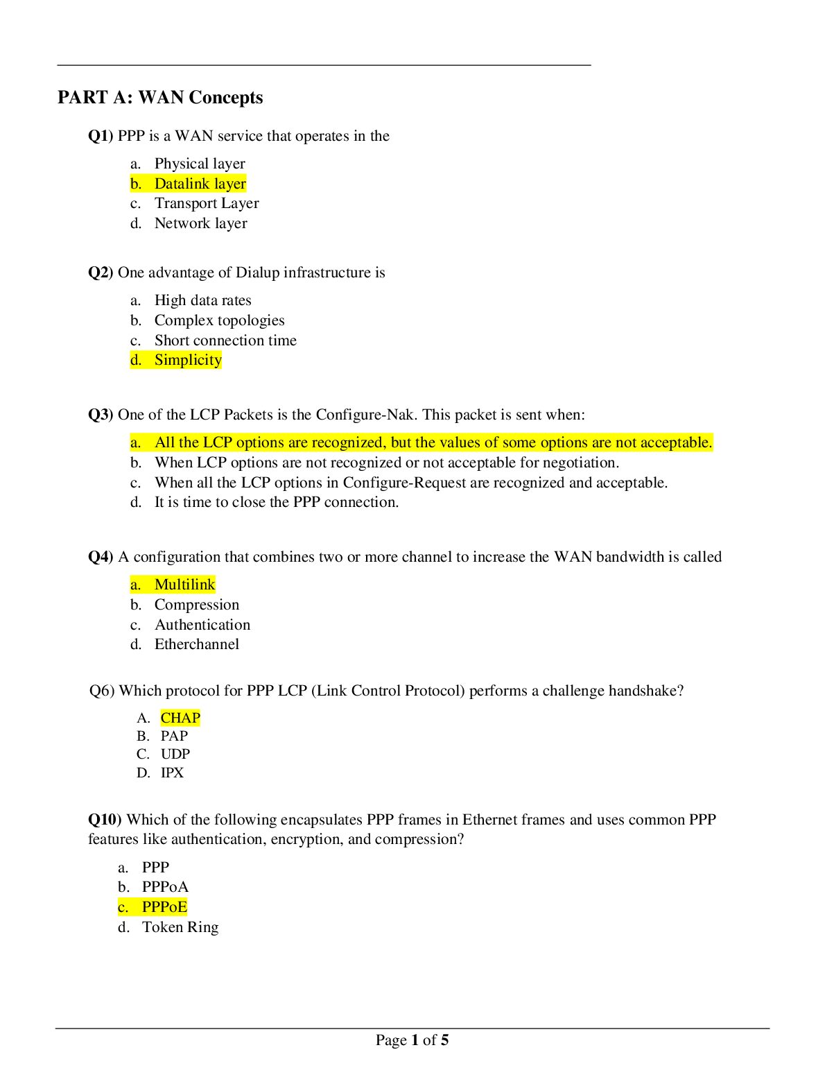 CSIT480 Sample Midterm exam preview image