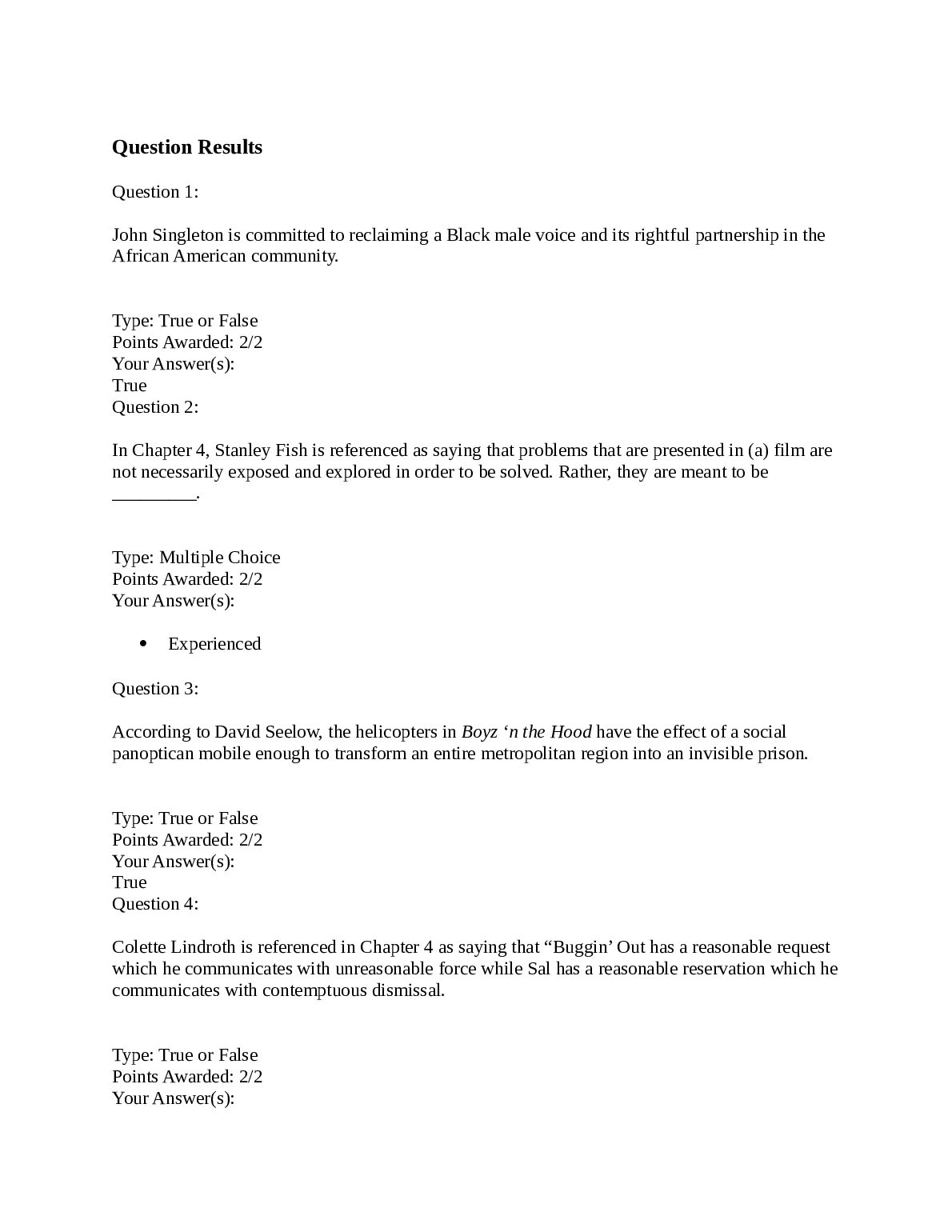 POL SC 3133 Political Science 1 quiz 4 preview image
