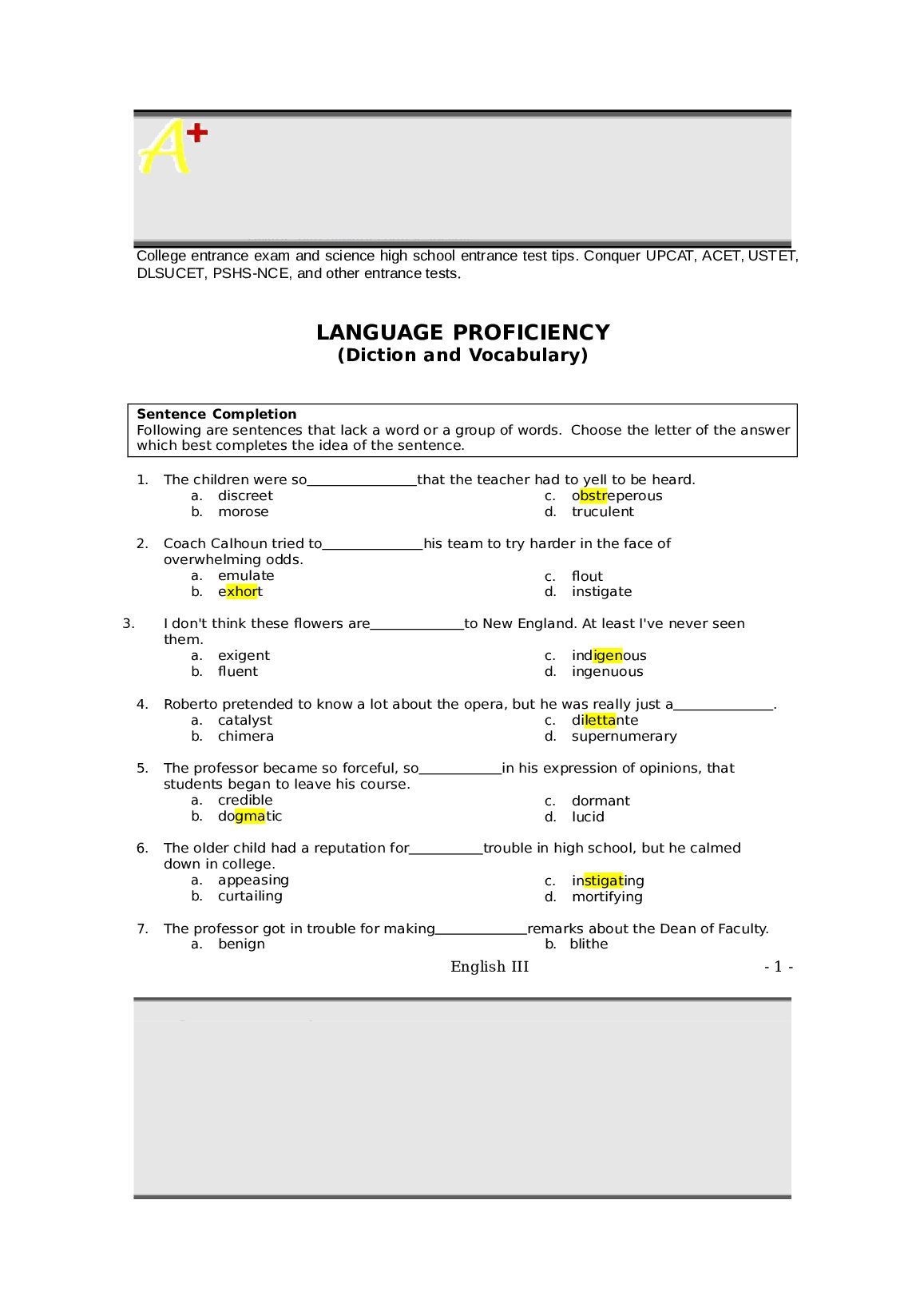 DICTION_AND_VOCABULARY.docx.pdf Preview 1