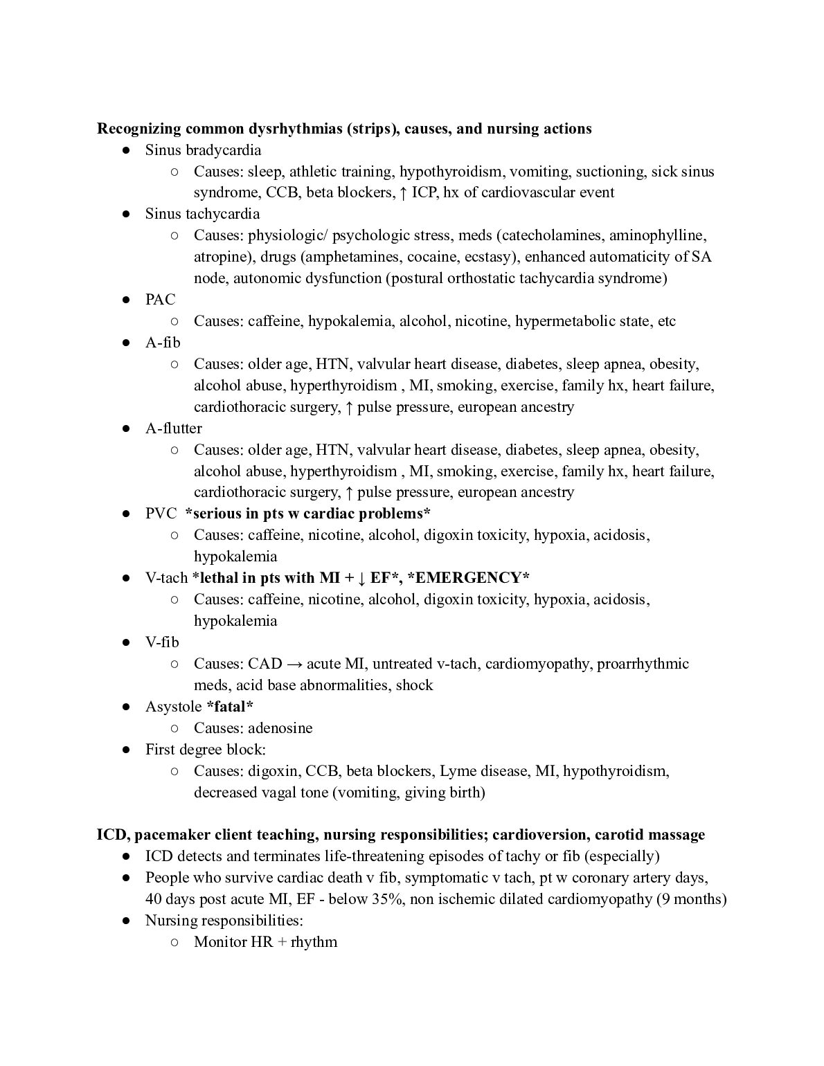 NURSING 241  Med Surg 2 Final Blueprint document preview page 3