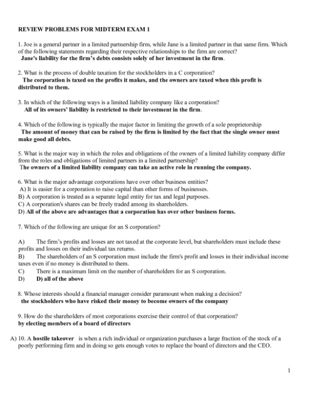 FIN_3013_Midterm_1_Review_with_Solutions.pdf