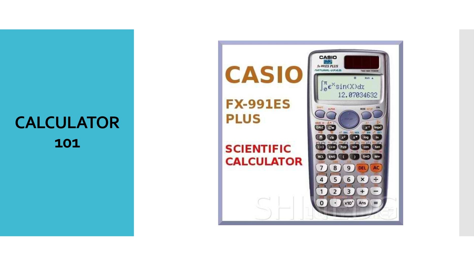 CALCULATOR TECHNIQUES document preview page 2