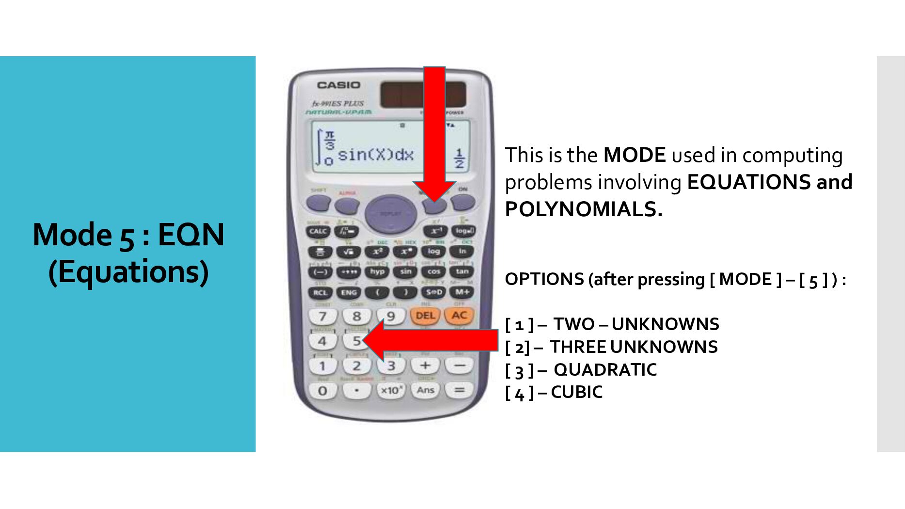 CALCULATOR TECHNIQUES document preview page 6