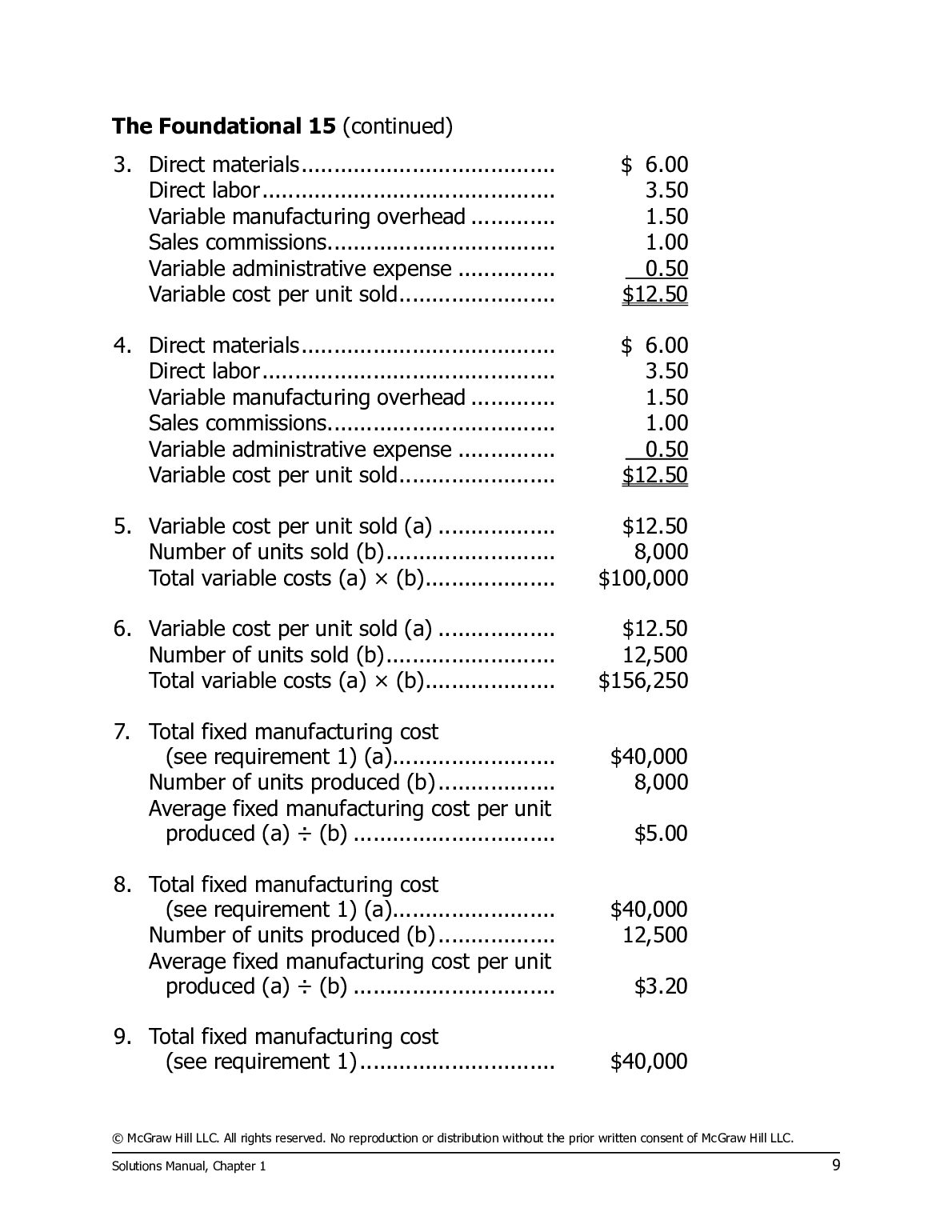 Solutions Manual For Introduction to Managerial Accounting 10th Edition (2025 Release) By Peter Brewer, Ray Garrison, Eric Noreen document preview page 10