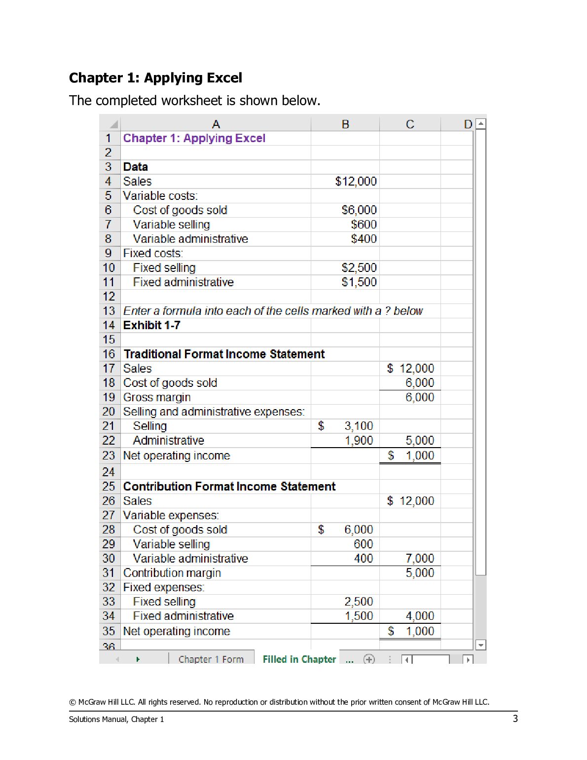 Solutions Manual For Introduction to Managerial Accounting 10th Edition (2025 Release) By Peter Brewer, Ray Garrison, Eric Noreen document preview page 4