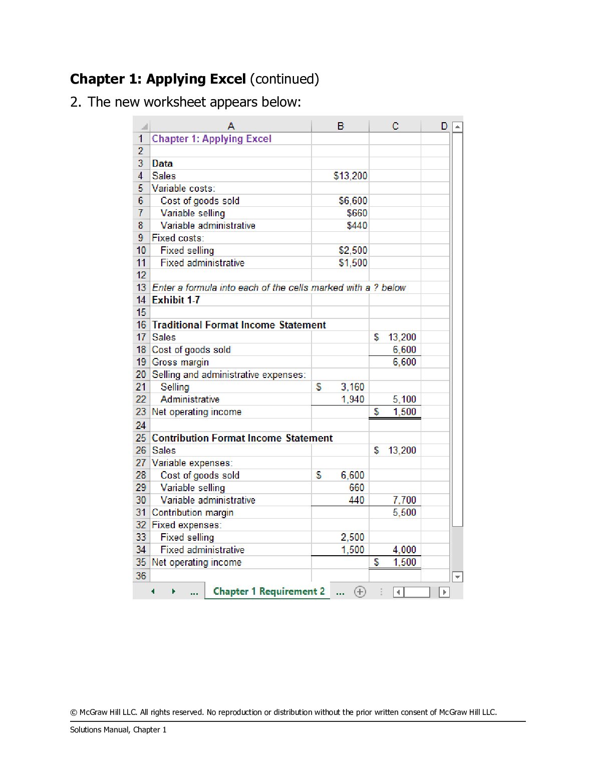 Solutions Manual For Introduction to Managerial Accounting 10th Edition (2025 Release) By Peter Brewer, Ray Garrison, Eric Noreen document preview page 7