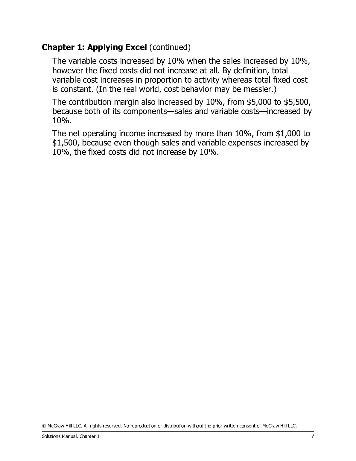 Solutions Manual For Introduction to Managerial Accounting 10th Edition (2025 Release) By Peter Brewer, Ray Garrison, Eric Noreen document preview page 8