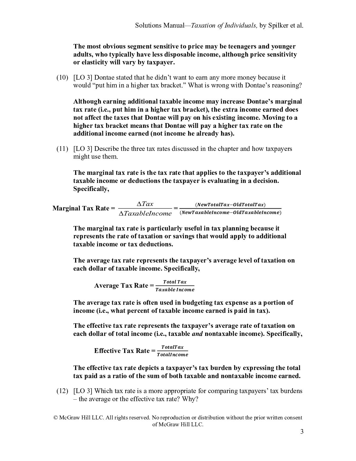 Solutions Manual For McGraw Hill's Taxation of Individuals 2026 By Brian Spilker, Benjamin Ayers, John Barrick, Troy Lewis, John Robinson, Connie Weav... document preview page 4